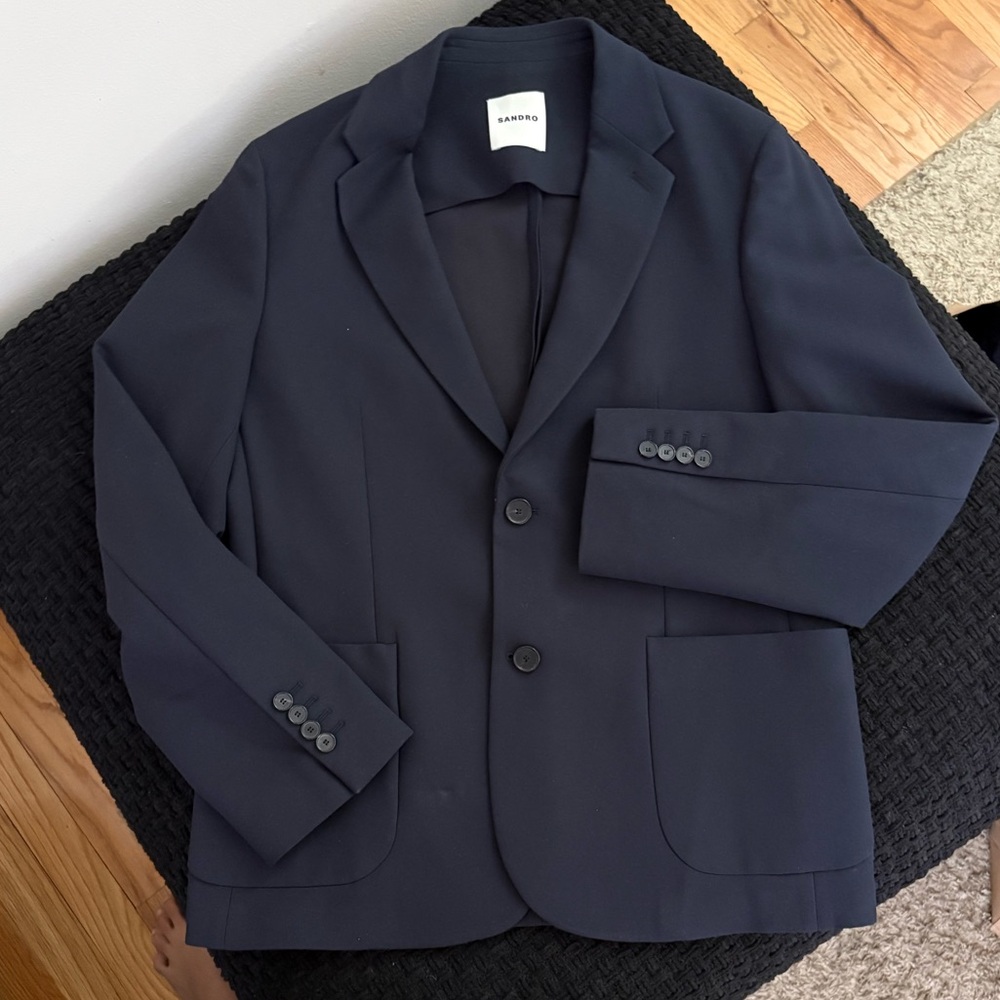 Sandro Dark Blue Men's Blazer